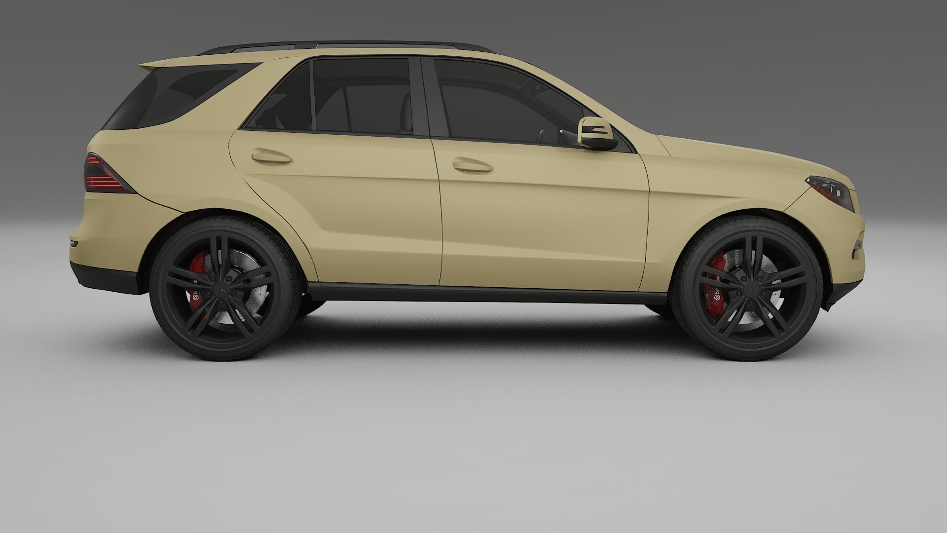 Mercedes M class W166 Film de Protecție pentru Vopsea TPU | SAND PPF cu Schimbare de Culoare – Kit Complet Predecupat