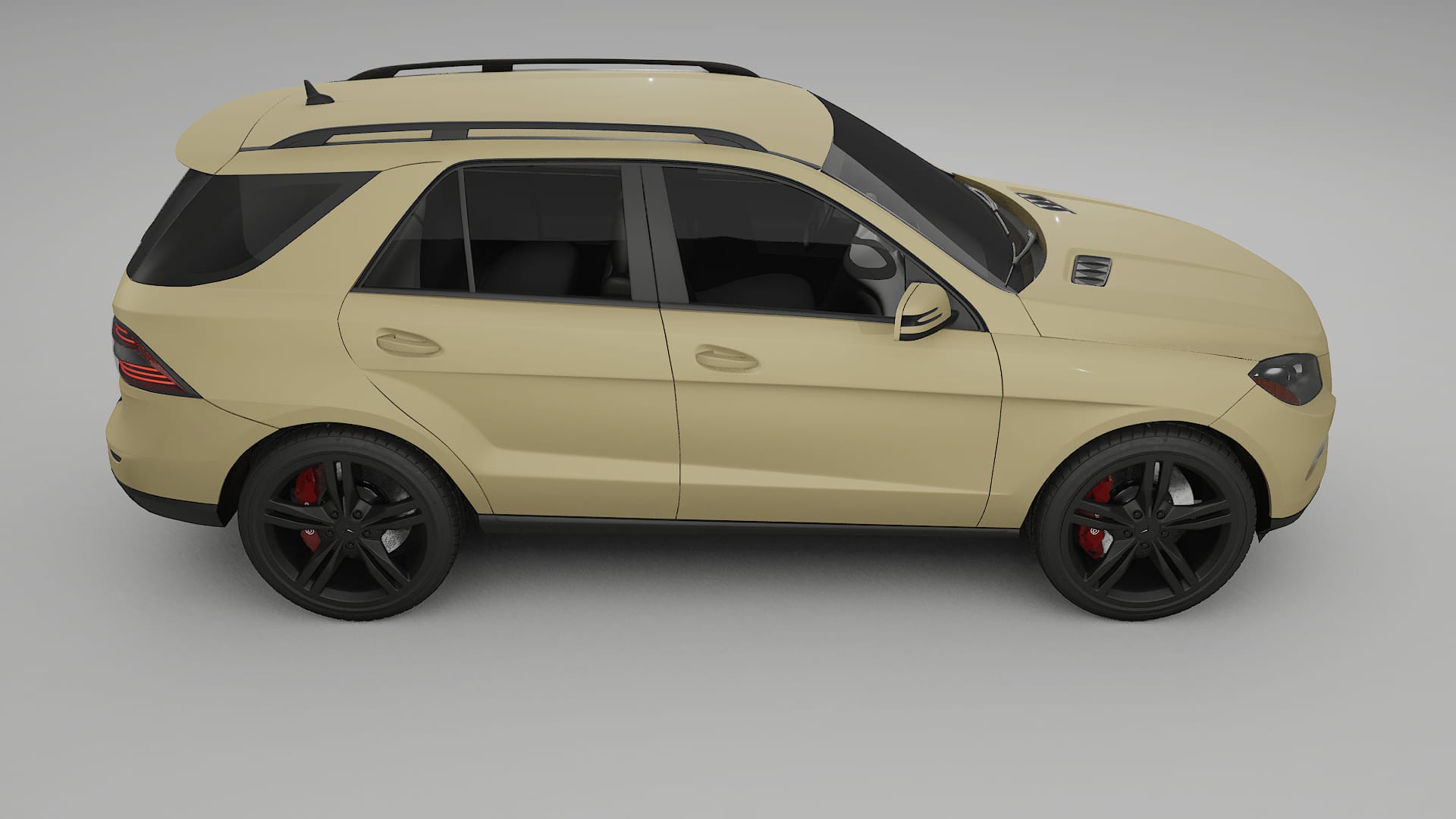 Mercedes M class W166 Film de Protecție pentru Vopsea TPU | SAND PPF cu Schimbare de Culoare – Kit Complet Predecupat