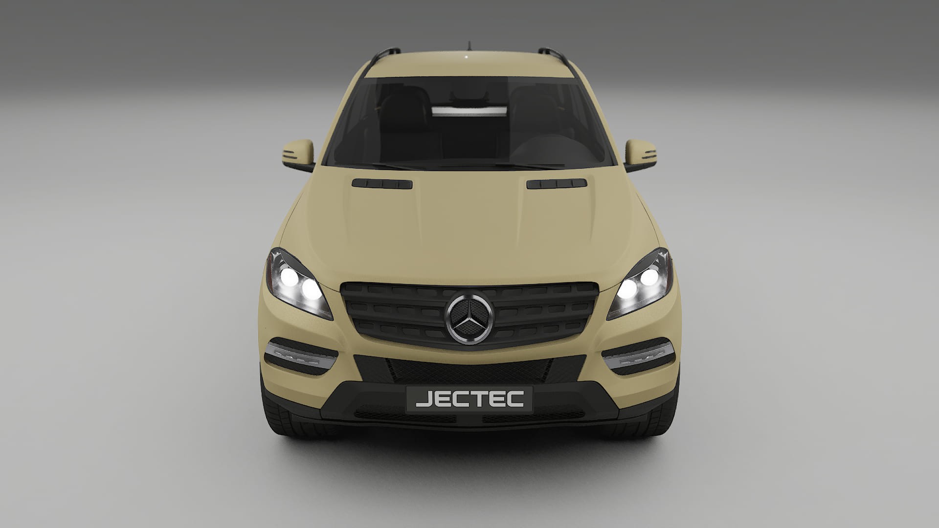 Mercedes M class W166 Film de Protecție pentru Vopsea TPU | SAND PPF cu Schimbare de Culoare – Kit Complet Predecupat