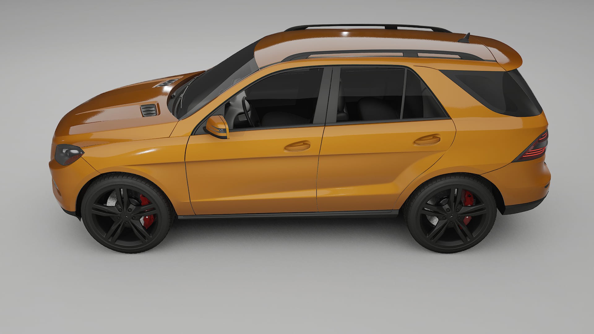 Mercedes M class W166 Film de Protecție pentru Vopsea TPU | DAISY PPF cu Schimbare de Culoare – Kit Complet Predecupat