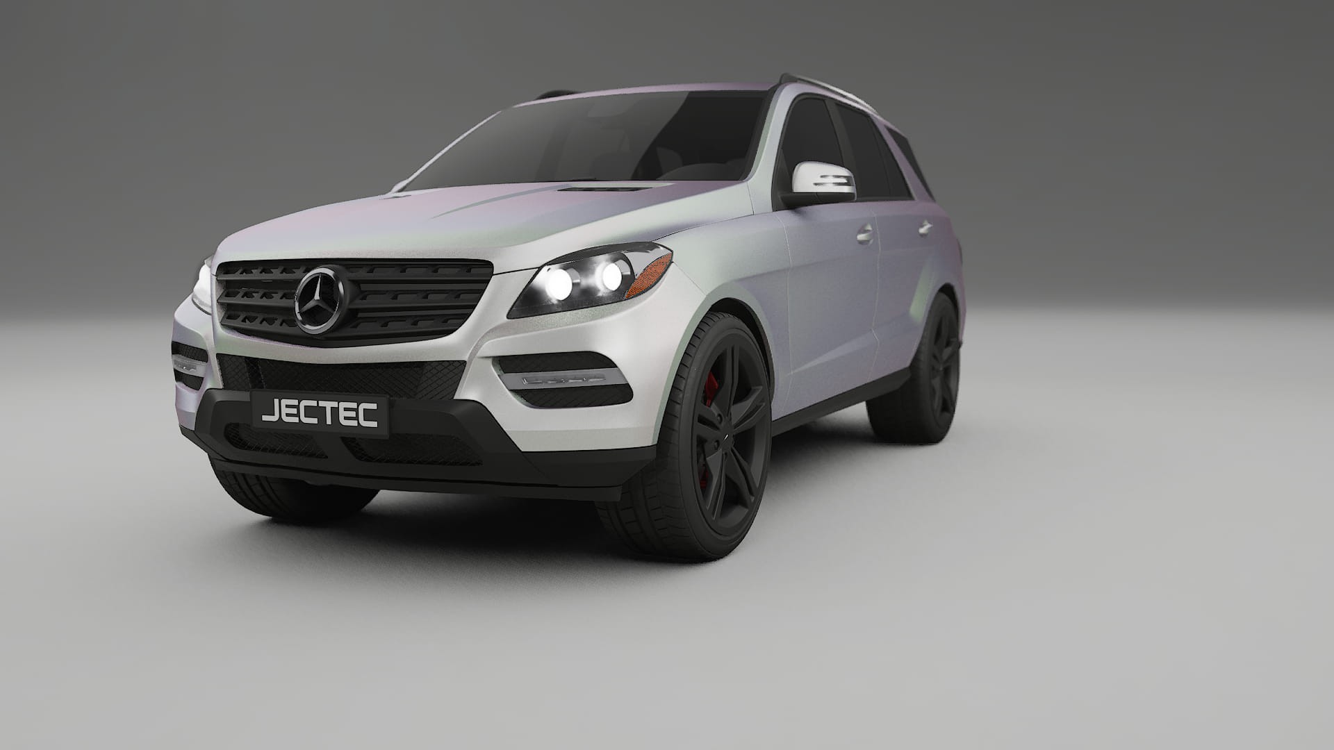 Mercedes M class W166 Film de Protecție pentru Vopsea TPU | NEBULA PPF cu Schimbare de Culoare – Kit Complet Predecupat