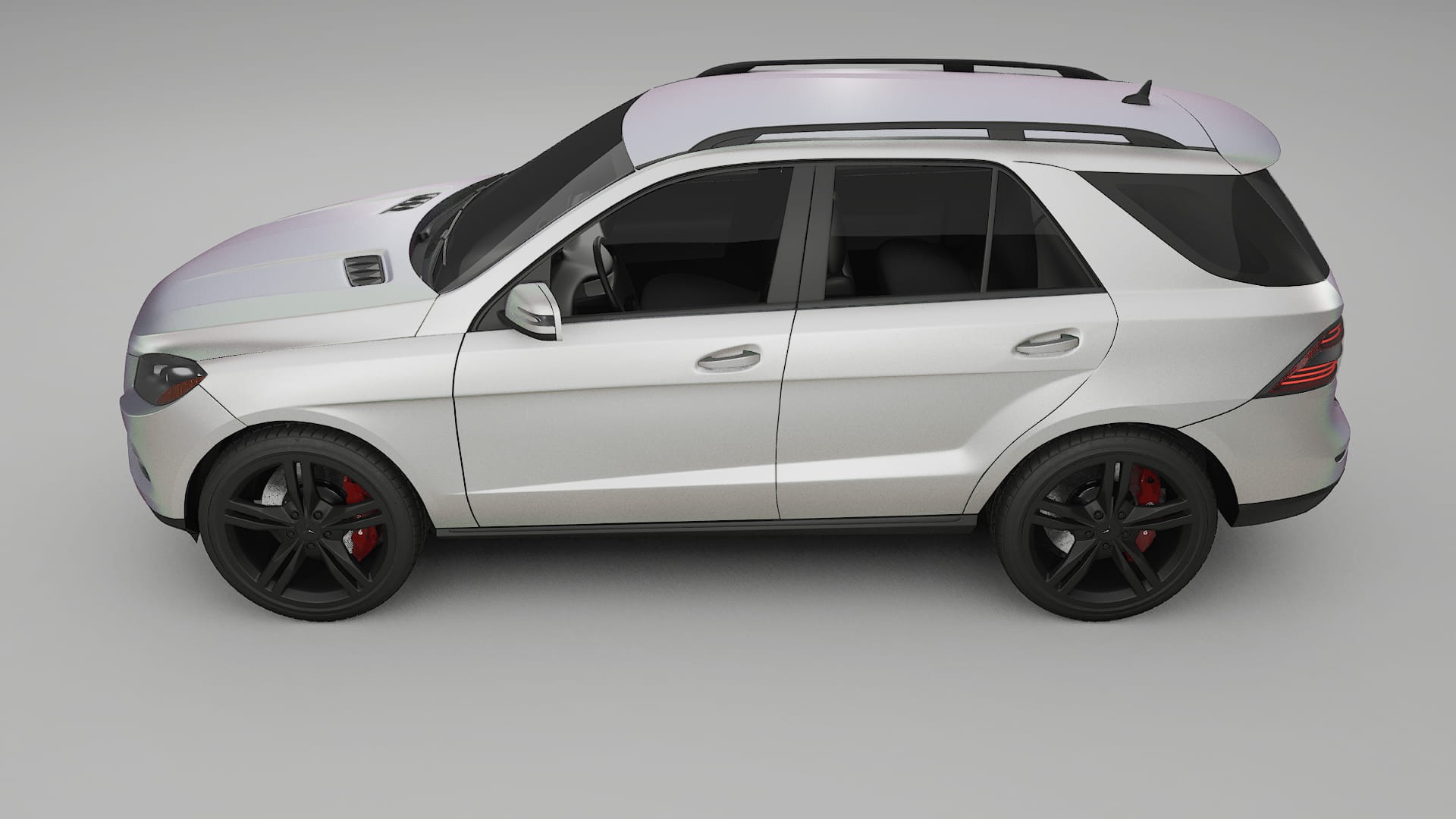 Mercedes M class W166 Film de Protecție pentru Vopsea TPU | NEBULA PPF cu Schimbare de Culoare – Kit Complet Predecupat