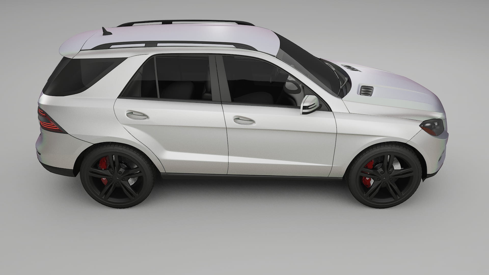 Mercedes M class W166 Film de Protecție pentru Vopsea TPU | NEBULA PPF cu Schimbare de Culoare – Kit Complet Predecupat