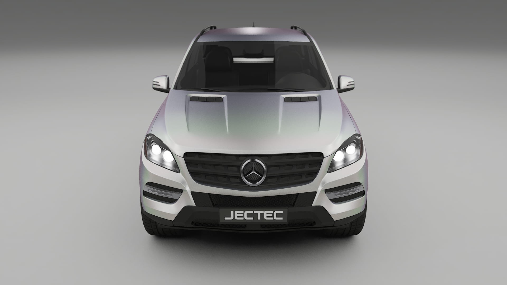 Mercedes M class W166 Film de Protecție pentru Vopsea TPU | NEBULA PPF cu Schimbare de Culoare – Kit Complet Predecupat