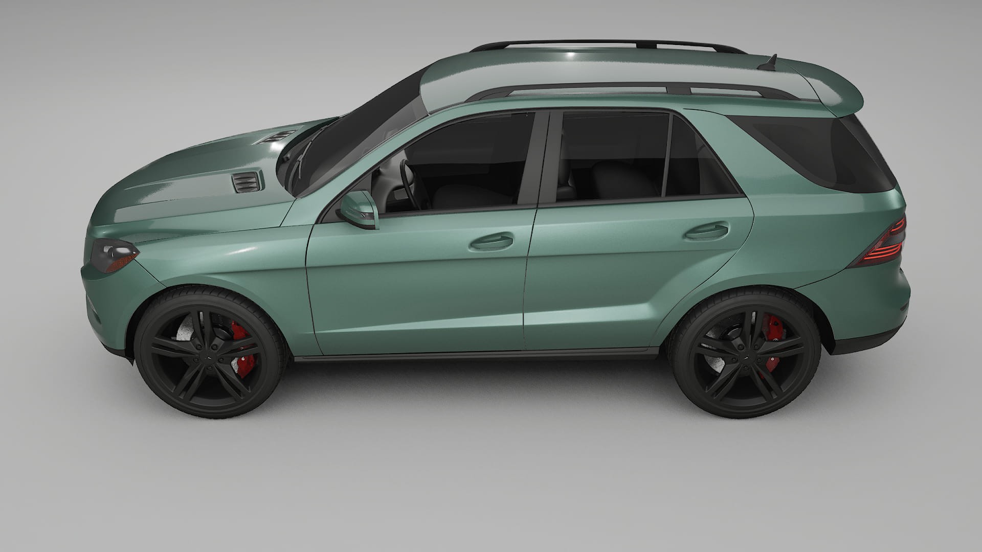 Mercedes M class W166 Film de Protecție pentru Vopsea TPU | EVERGREEN PPF cu Schimbare de Culoare – Kit Complet Predecupat