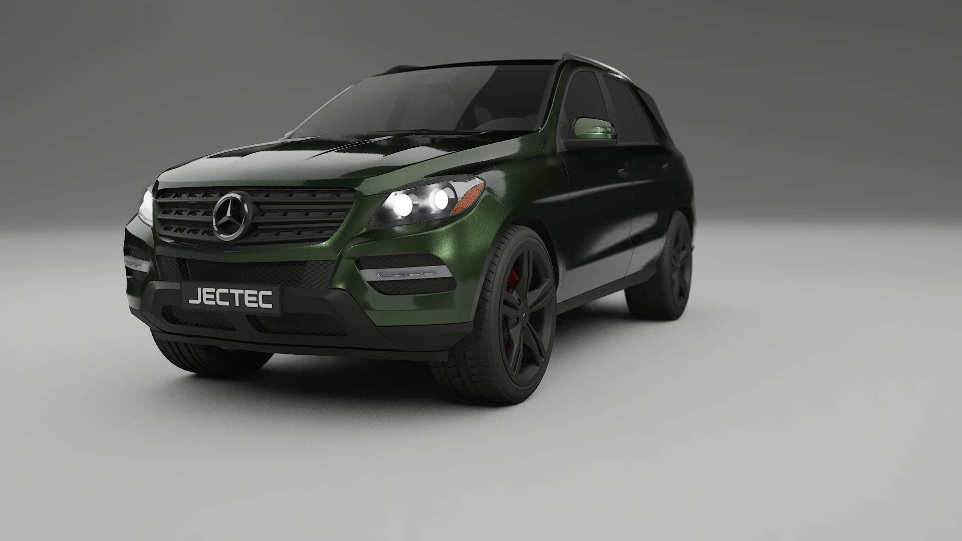 Mercedes M class W166 Film de Protecție pentru Vopsea TPU | LAGOON PPF cu Schimbare de Culoare – Kit Complet Predecupat