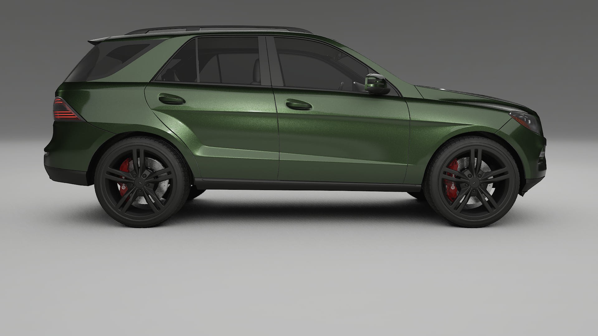 Mercedes M class W166 Film de Protecție pentru Vopsea TPU | LAGOON PPF cu Schimbare de Culoare – Kit Complet Predecupat