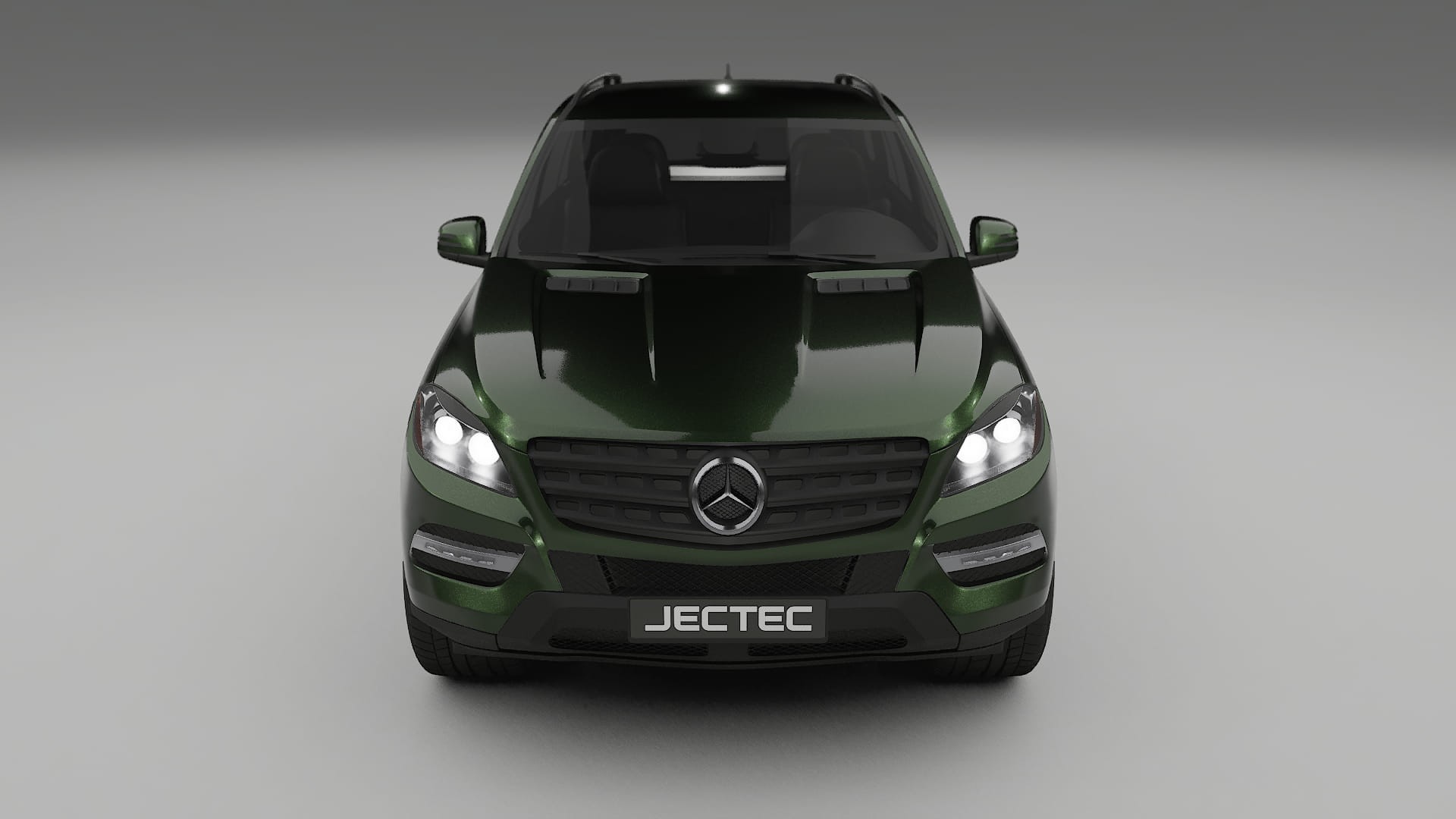 Mercedes M class W166 Film de Protecție pentru Vopsea TPU | LAGOON PPF cu Schimbare de Culoare – Kit Complet Predecupat