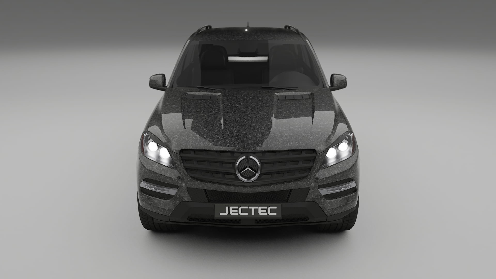 Mercedes M class W166 Film de Protecție pentru Vopsea TPU | FORGED S PPF cu Schimbare de Culoare – Kit Complet Predecupat