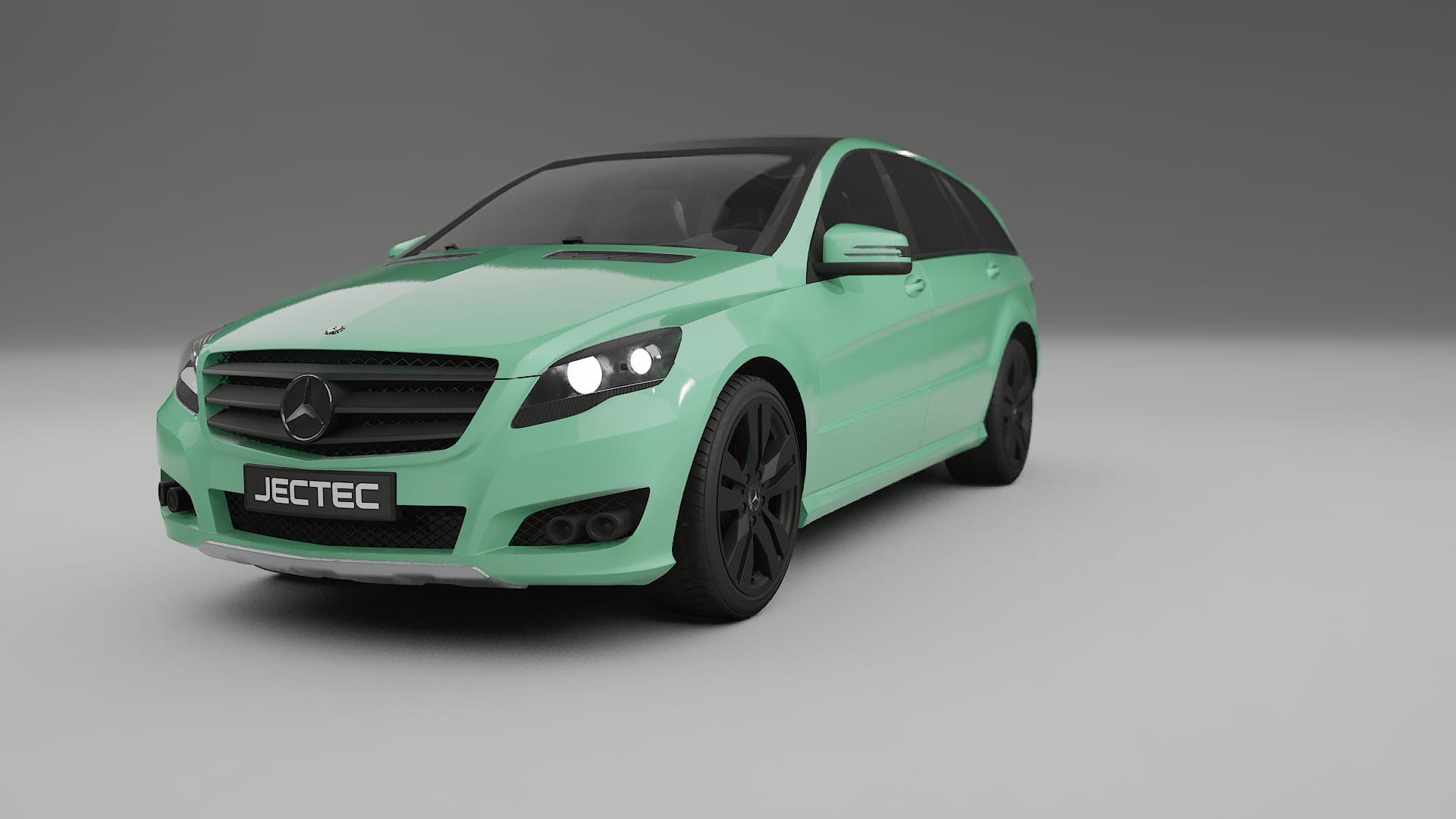 Mercedes R class W251 facelift LCI Film de Protecție pentru Vopsea TPU | DUSTY PPF cu Schimbare de Culoare – Kit Complet Pred