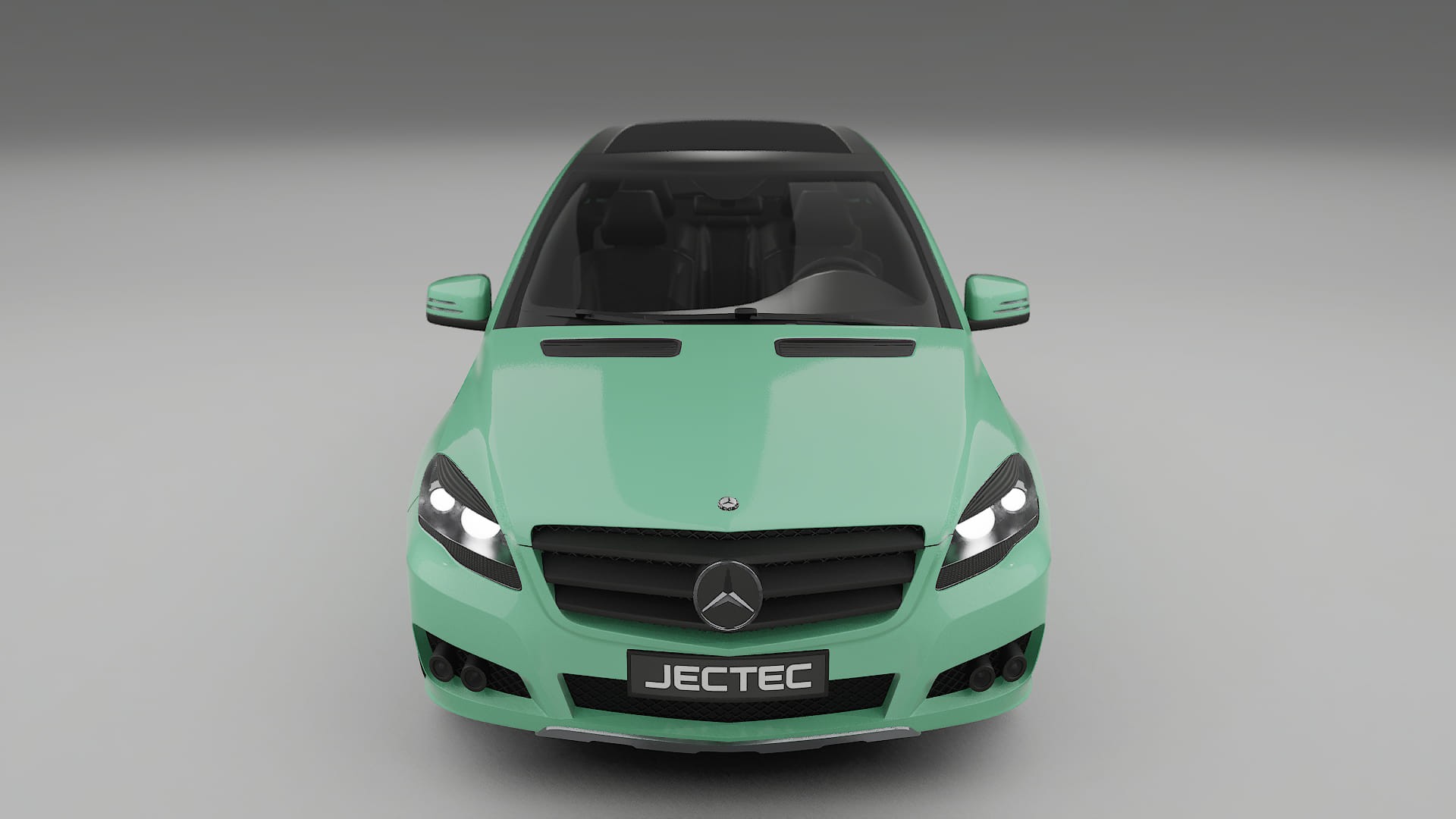 Mercedes R class W251 facelift LCI Film de Protecție pentru Vopsea TPU | DUSTY PPF cu Schimbare de Culoare – Kit Complet Pred