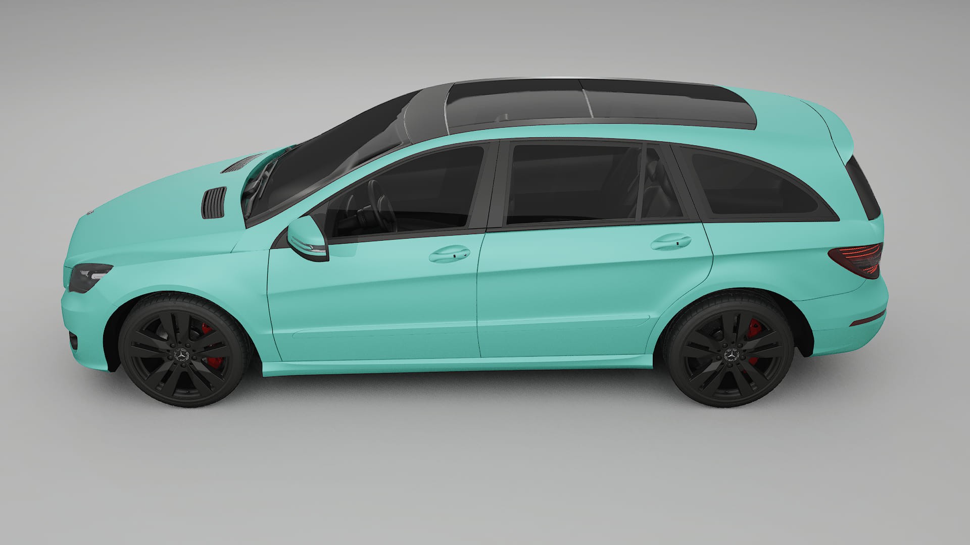 Mercedes R class W251 facelift LCI Film de Protecție pentru Vopsea TPU | FROST PPF cu Schimbare de Culoare – Kit Complet Pred