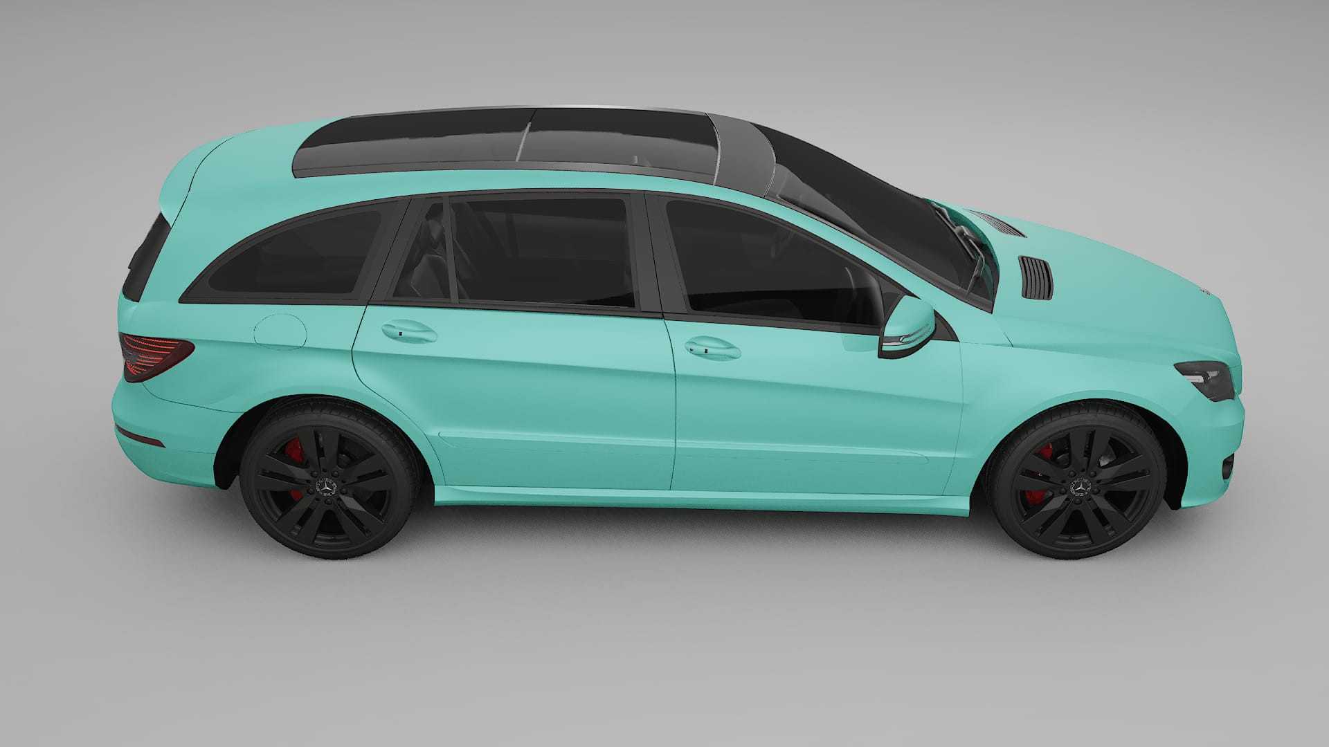 Mercedes R class W251 facelift LCI Film de Protecție pentru Vopsea TPU | FROST PPF cu Schimbare de Culoare – Kit Complet Pred