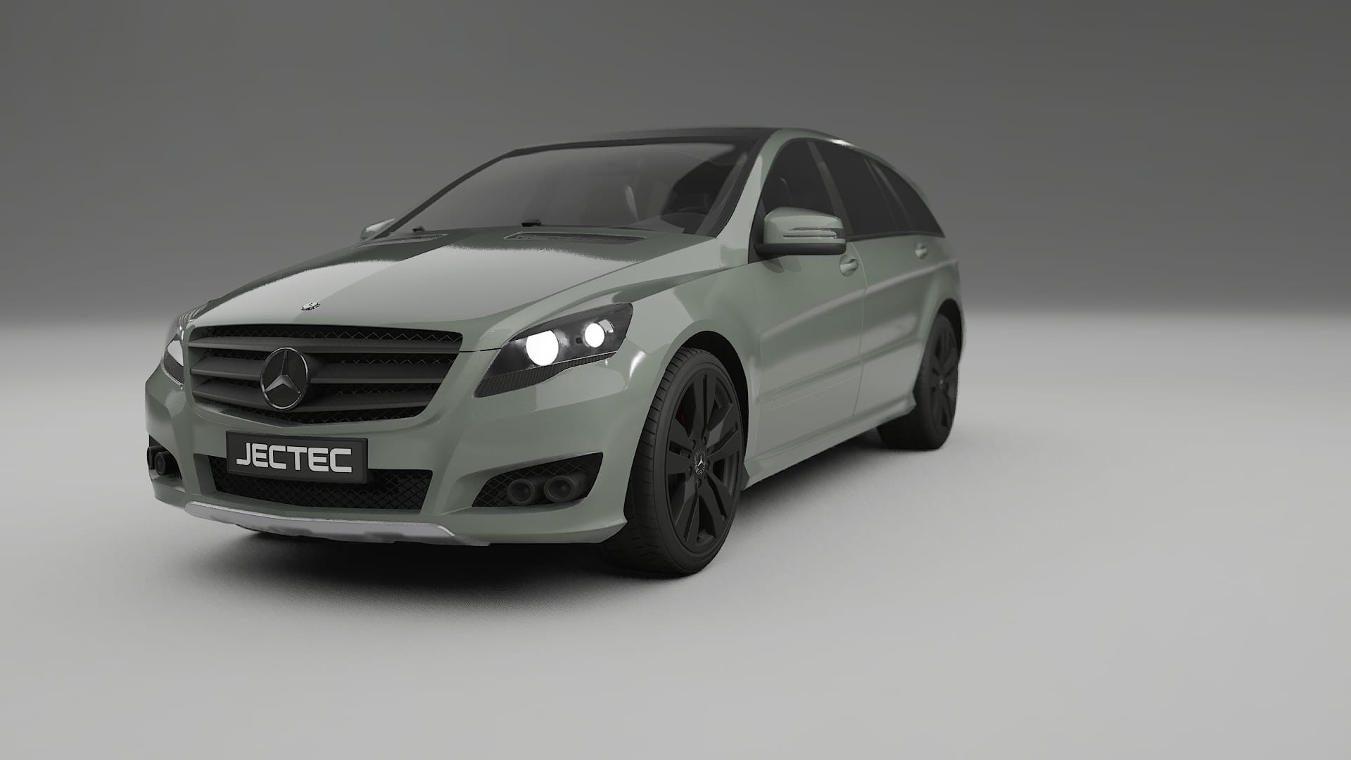 Mercedes R class W251 facelift LCI Film de Protecție pentru Vopsea TPU | SLATE PPF cu Schimbare de Culoare – Kit Complet Pred