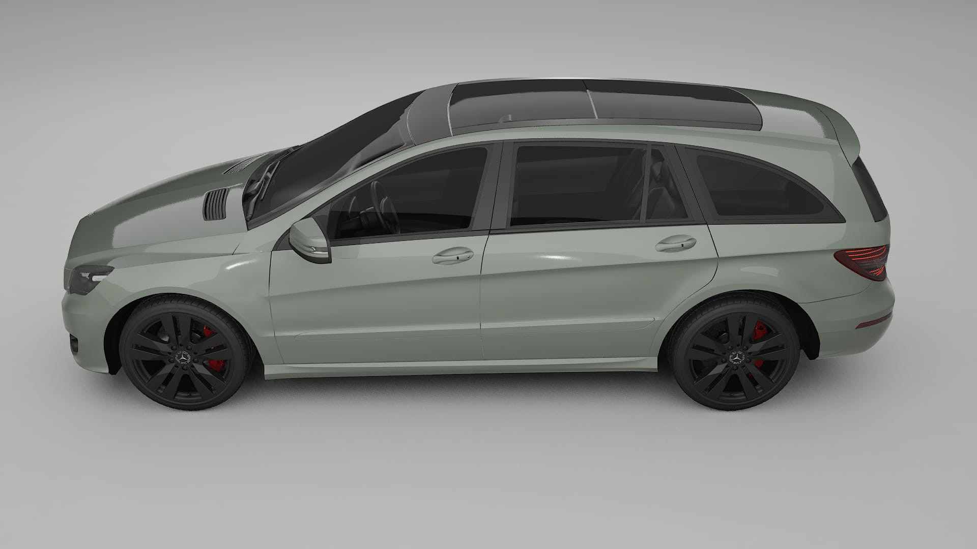 Mercedes R class W251 facelift LCI Film de Protecție pentru Vopsea TPU | SLATE PPF cu Schimbare de Culoare – Kit Complet Pred