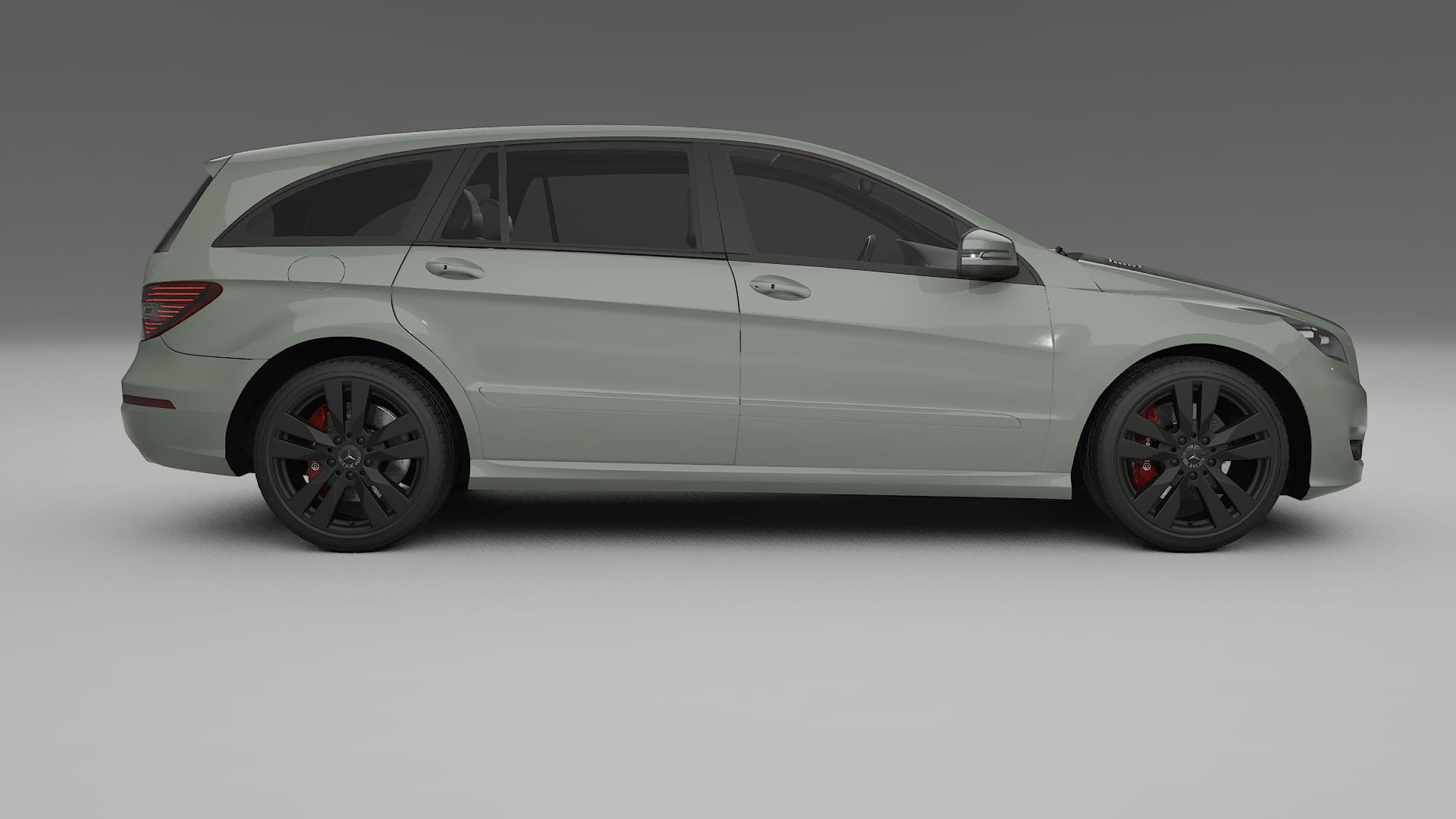 Mercedes R class W251 facelift LCI Film de Protecție pentru Vopsea TPU | SLATE PPF cu Schimbare de Culoare – Kit Complet Pred