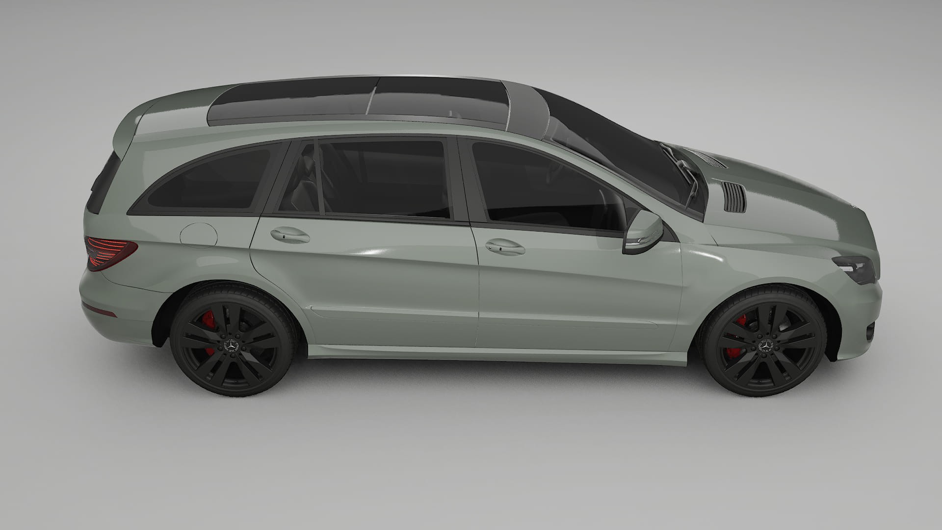 Mercedes R class W251 facelift LCI Film de Protecție pentru Vopsea TPU | SLATE PPF cu Schimbare de Culoare – Kit Complet Pred