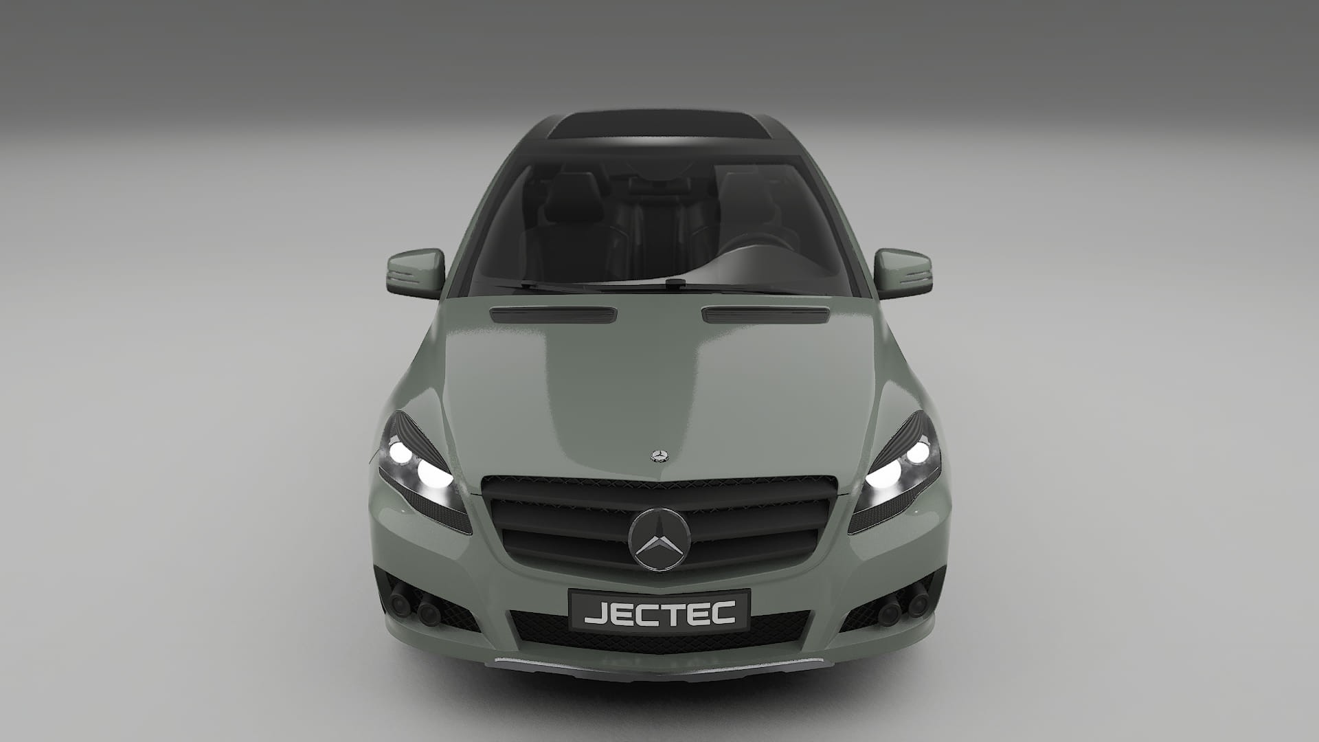 Mercedes R class W251 facelift LCI Film de Protecție pentru Vopsea TPU | SLATE PPF cu Schimbare de Culoare – Kit Complet Pred