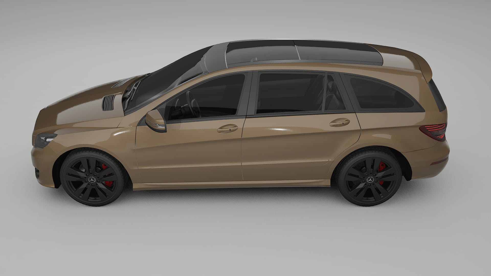 Mercedes R class W251 facelift LCI Film de Protecție pentru Vopsea TPU | SAHARA PPF cu Schimbare de Culoare – Kit Complet Pre