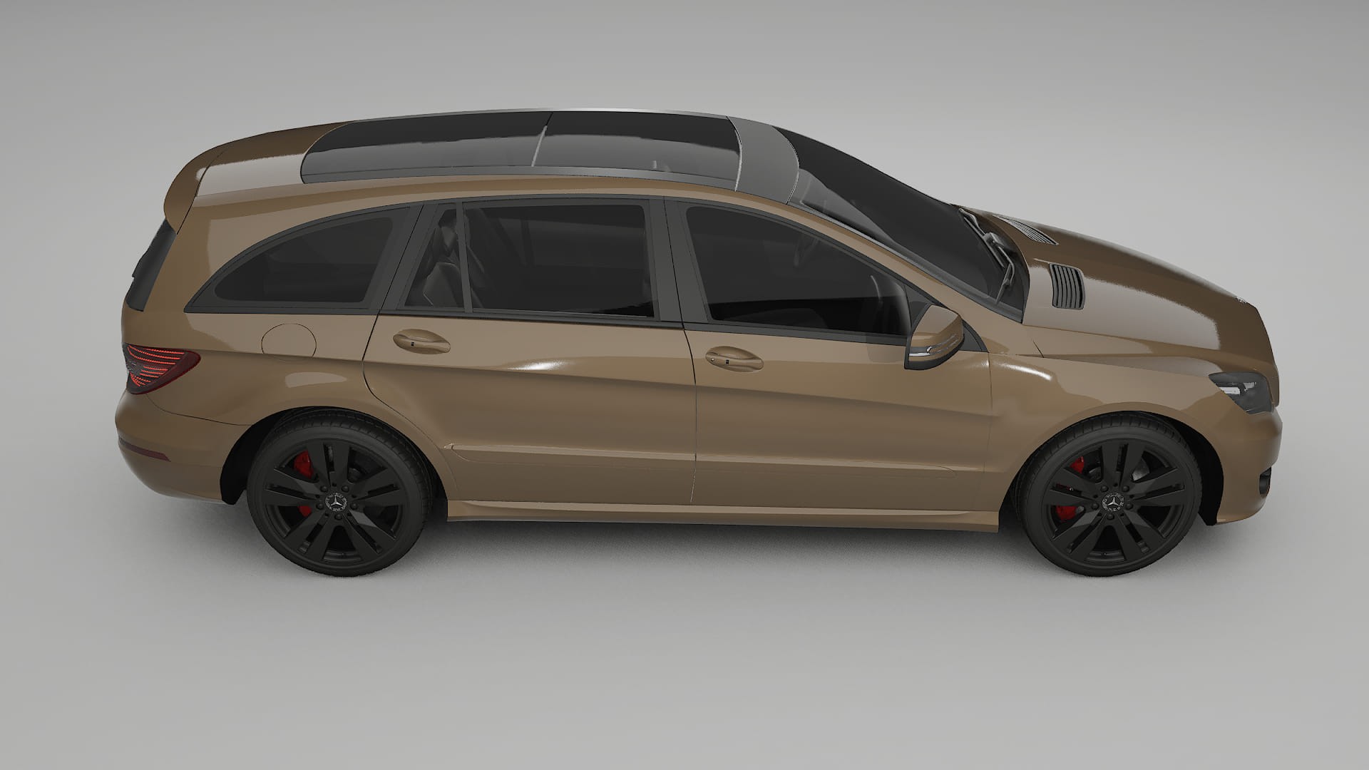 Mercedes R class W251 facelift LCI Film de Protecție pentru Vopsea TPU | SAHARA PPF cu Schimbare de Culoare – Kit Complet Pre