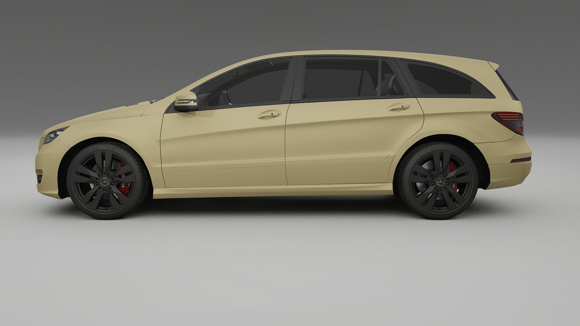 Mercedes R class W251 facelift LCI Film de Protecție pentru Vopsea TPU | SAND PPF cu Schimbare de Culoare – Kit Complet Prede