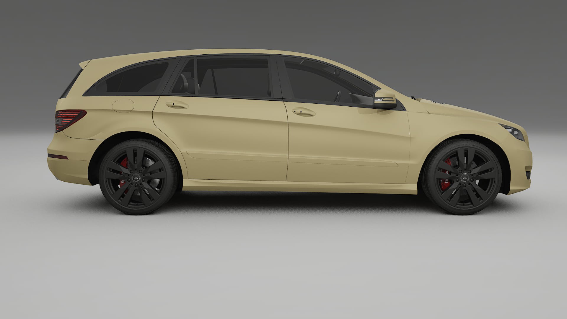 Mercedes R class W251 facelift LCI Film de Protecție pentru Vopsea TPU | SAND PPF cu Schimbare de Culoare – Kit Complet Prede