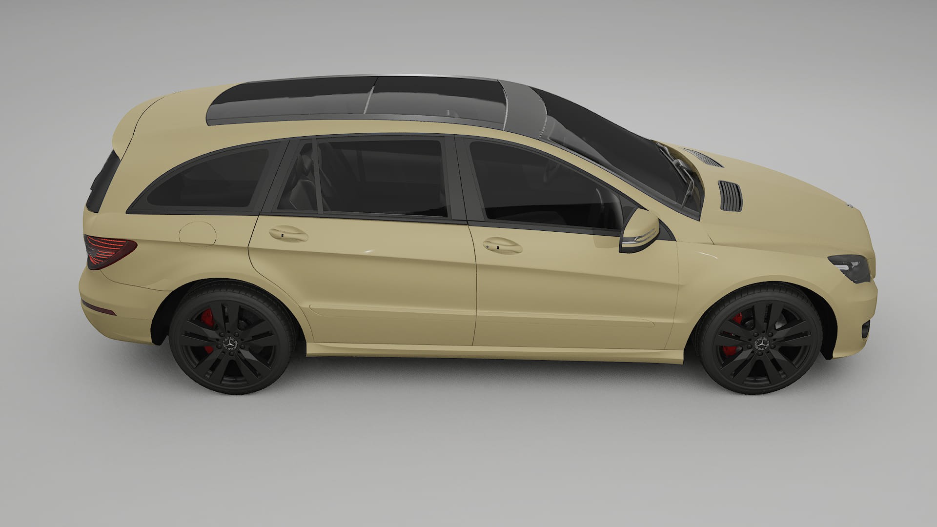 Mercedes R class W251 facelift LCI Film de Protecție pentru Vopsea TPU | SAND PPF cu Schimbare de Culoare – Kit Complet Prede