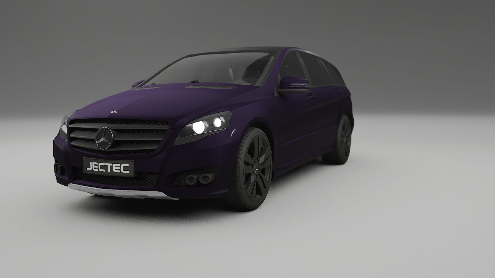 Mercedes R class W251 facelift LCI Film de Protecție pentru Vopsea TPU | VIOLET PPF cu Schimbare de Culoare – Kit Complet Pre