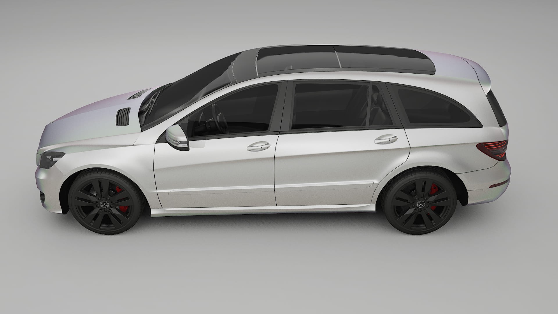 Mercedes R class W251 facelift LCI Film de Protecție pentru Vopsea TPU | NEBULA PPF cu Schimbare de Culoare – Kit Complet Pre