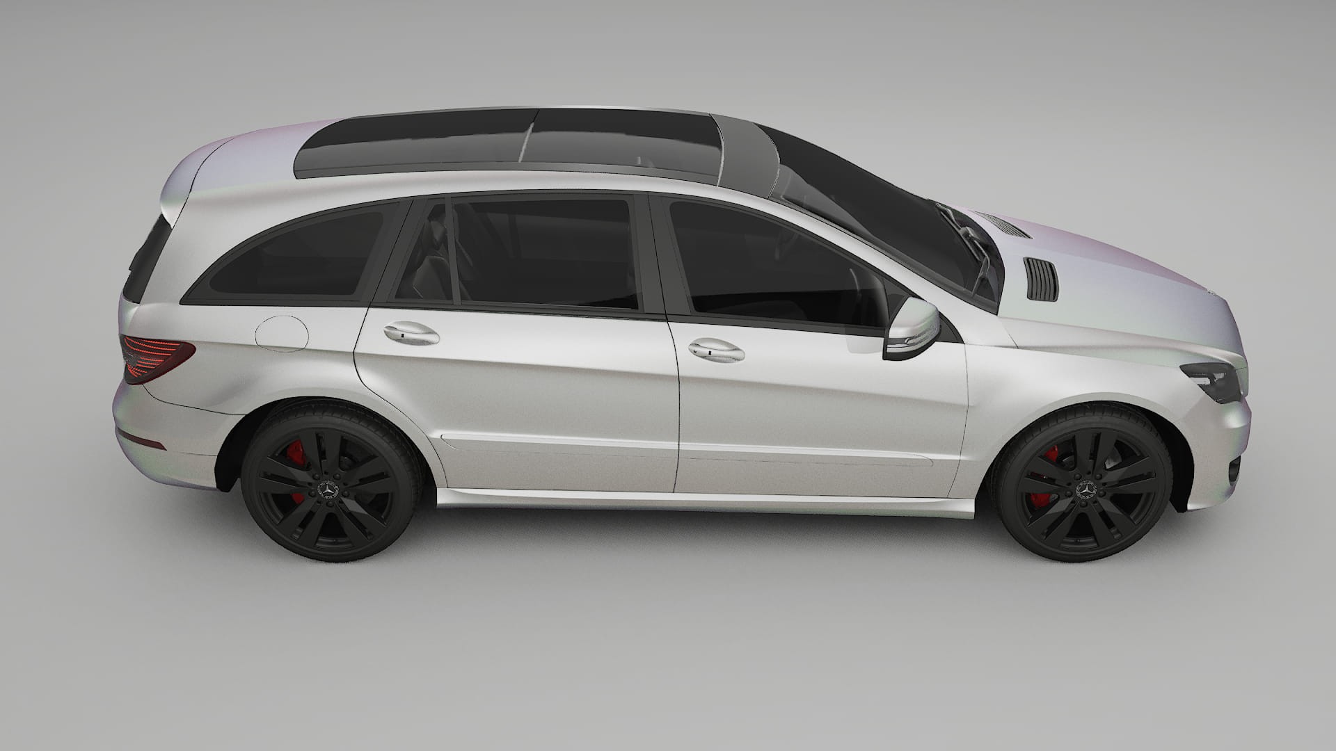 Mercedes R class W251 facelift LCI Film de Protecție pentru Vopsea TPU | NEBULA PPF cu Schimbare de Culoare – Kit Complet Pre