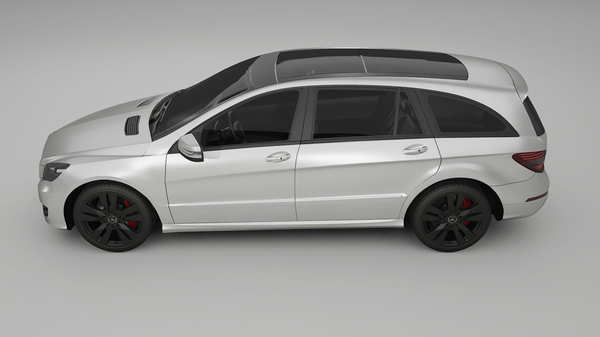 Mercedes R class W251 facelift LCI Film de Protecție pentru Vopsea TPU | OPAL PPF cu Schimbare de Culoare – Kit Complet Prede