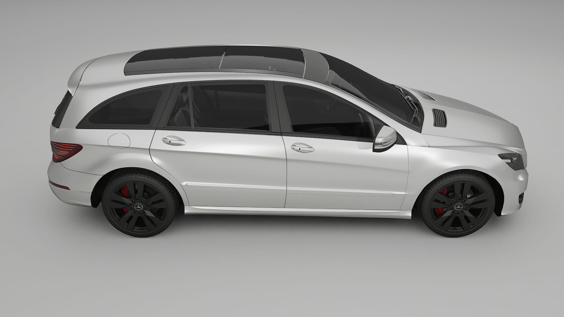 Mercedes R class W251 facelift LCI Film de Protecție pentru Vopsea TPU | OPAL PPF cu Schimbare de Culoare – Kit Complet Prede