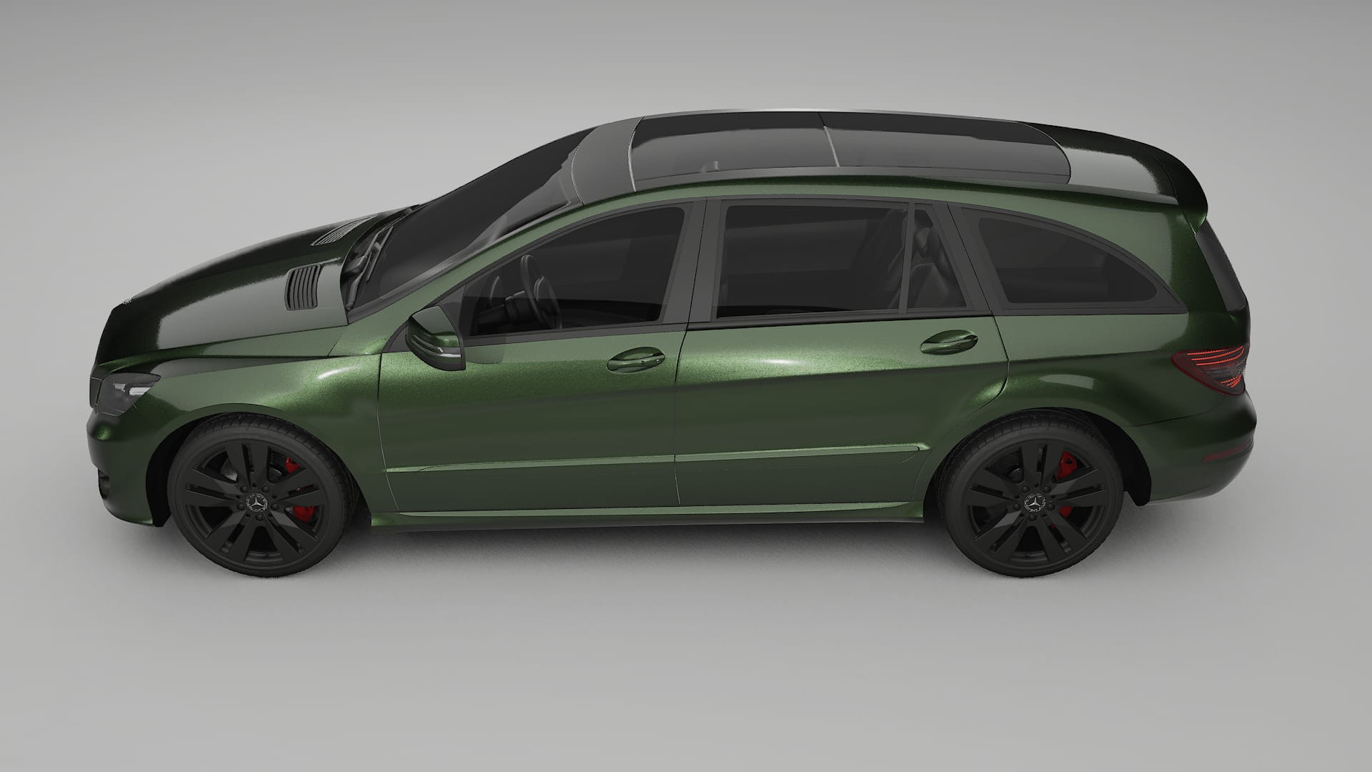 Mercedes R class W251 facelift LCI Film de Protecție pentru Vopsea TPU | LAGOON PPF cu Schimbare de Culoare – Kit Complet Pre