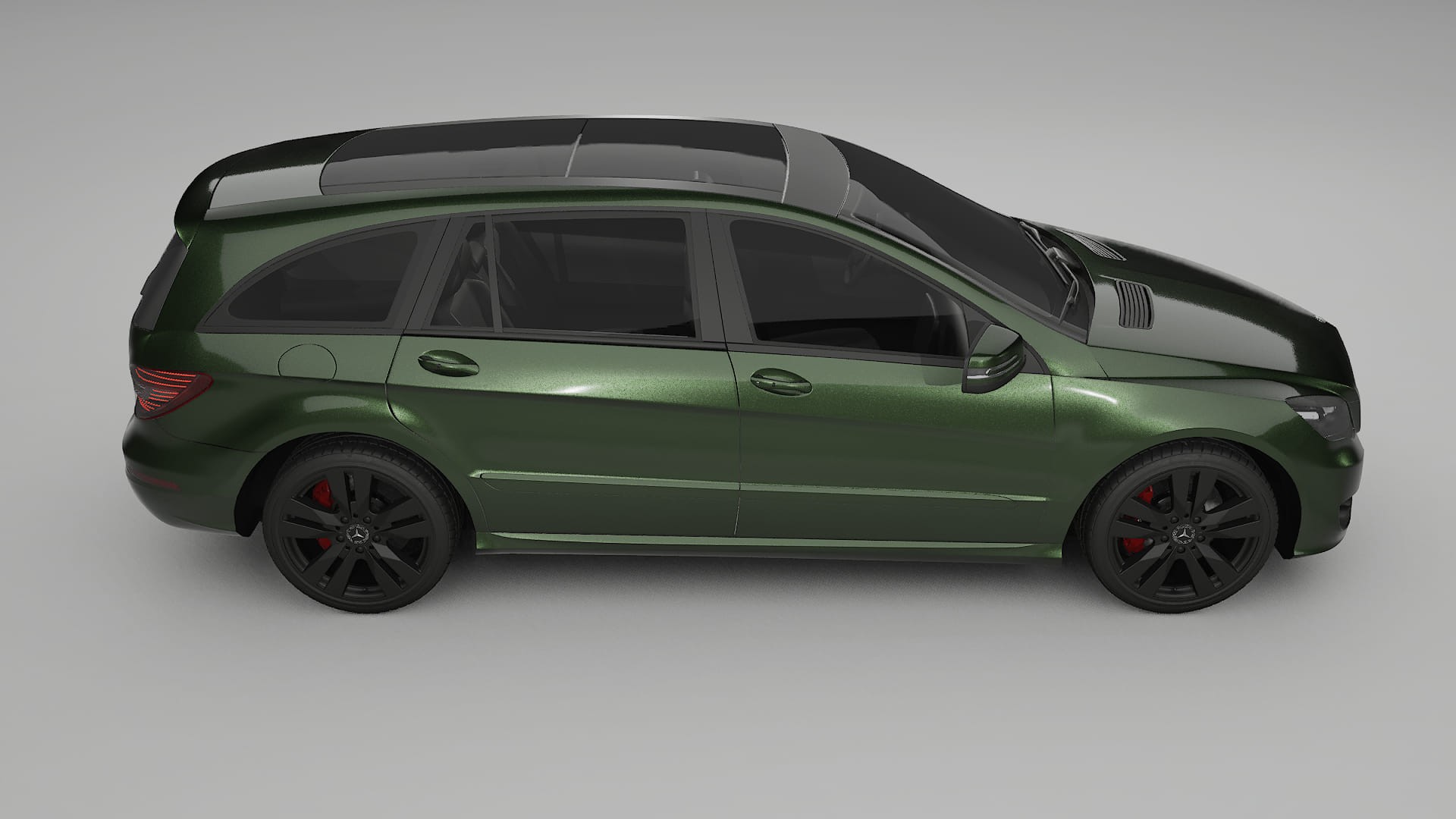 Mercedes R class W251 facelift LCI Film de Protecție pentru Vopsea TPU | LAGOON PPF cu Schimbare de Culoare – Kit Complet Pre