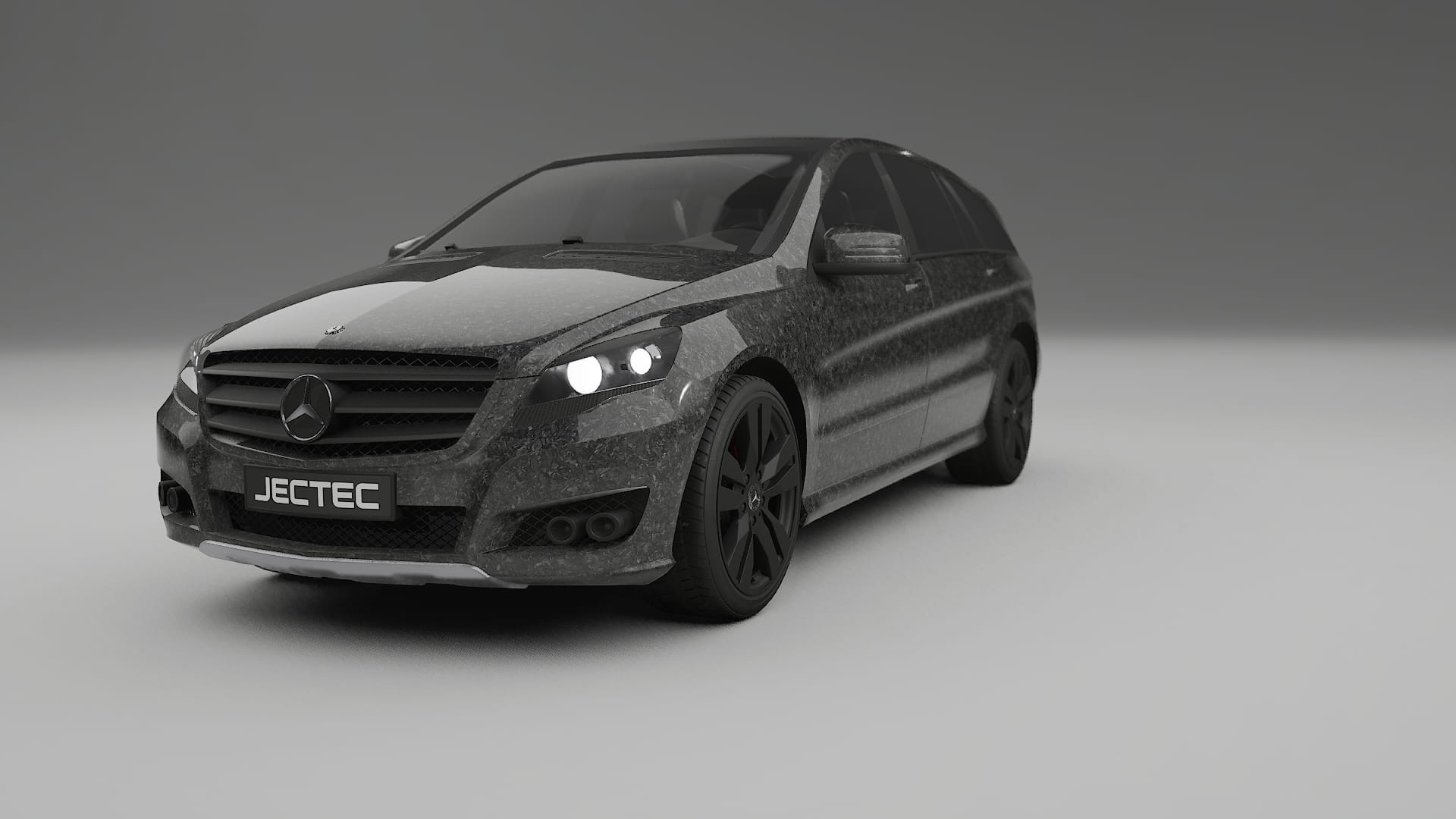 Mercedes R class W251 facelift LCI Film de Protecție pentru Vopsea TPU | FORGED S PPF cu Schimbare de Culoare – Kit Complet P