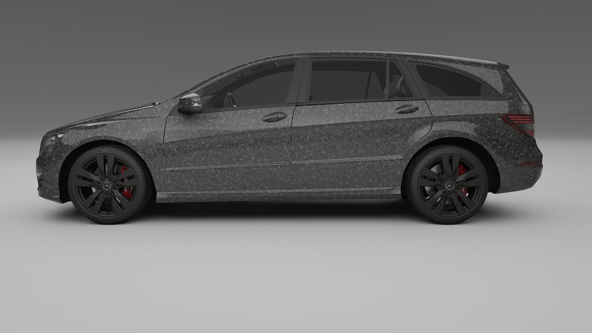 Mercedes R class W251 facelift LCI Film de Protecție pentru Vopsea TPU | FORGED S PPF cu Schimbare de Culoare – Kit Complet P