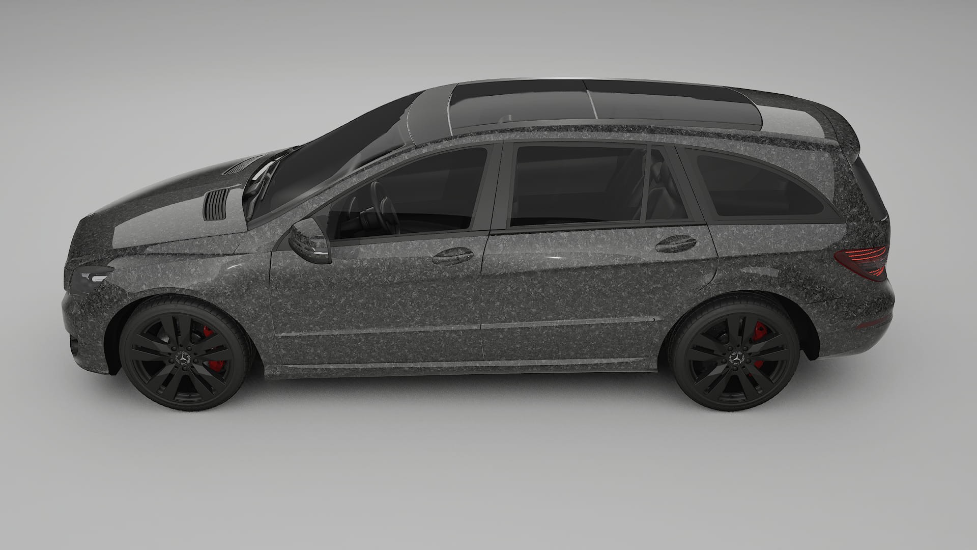 Mercedes R class W251 facelift LCI Film de Protecție pentru Vopsea TPU | FORGED S PPF cu Schimbare de Culoare – Kit Complet P