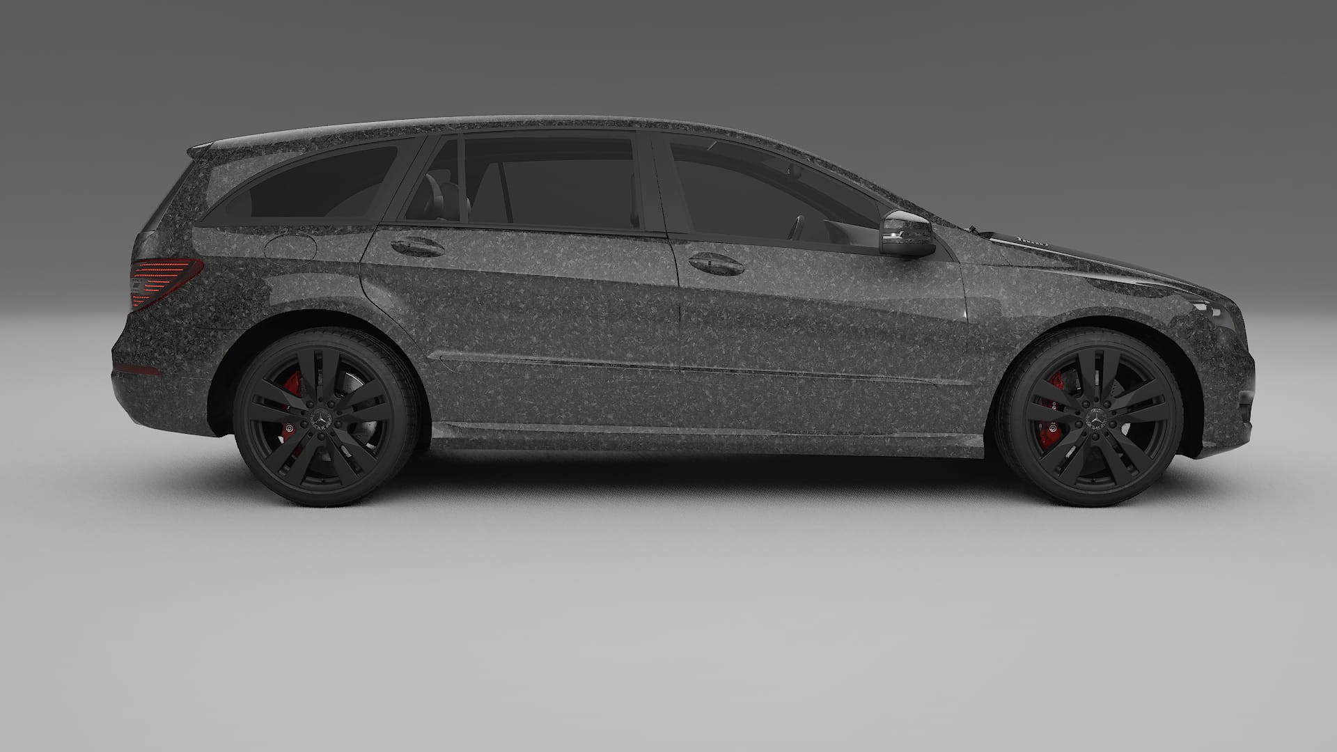 Mercedes R class W251 facelift LCI Film de Protecție pentru Vopsea TPU | FORGED S PPF cu Schimbare de Culoare – Kit Complet P