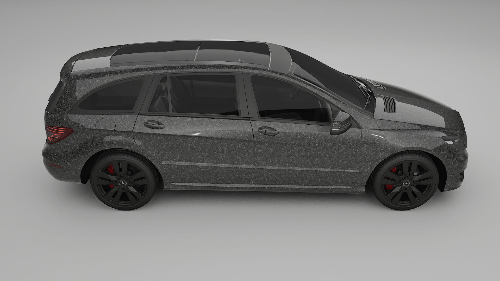 Mercedes R class W251 facelift LCI Film de Protecție pentru Vopsea TPU | FORGED S PPF cu Schimbare de Culoare – Kit Complet P