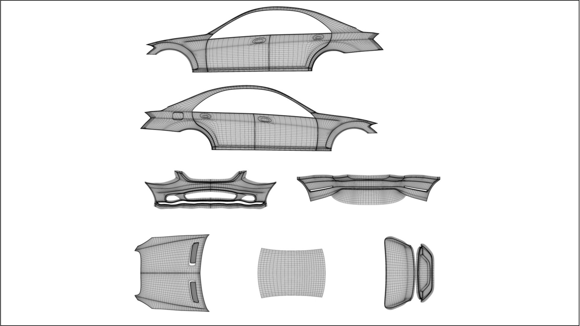 Mercedes S class W221 facelift LCI Film de Protecție pentru Vopsea TPU | DUSTY PPF cu Schimbare de Culoare – Kit Complet Pred 2