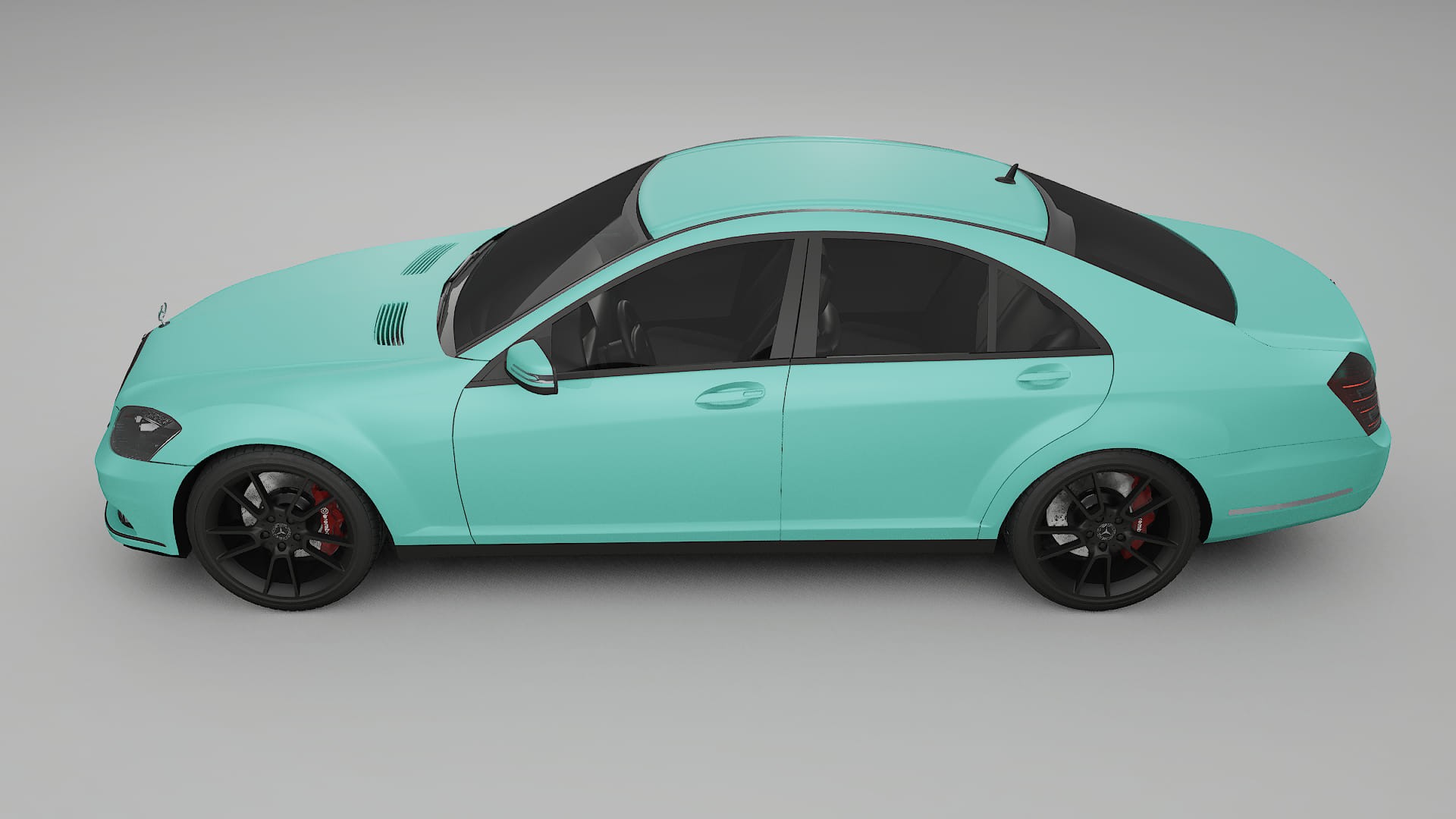 Mercedes S class W221 facelift LCI Film de Protecție pentru Vopsea TPU | FROST PPF cu Schimbare de Culoare – Kit Complet Pred