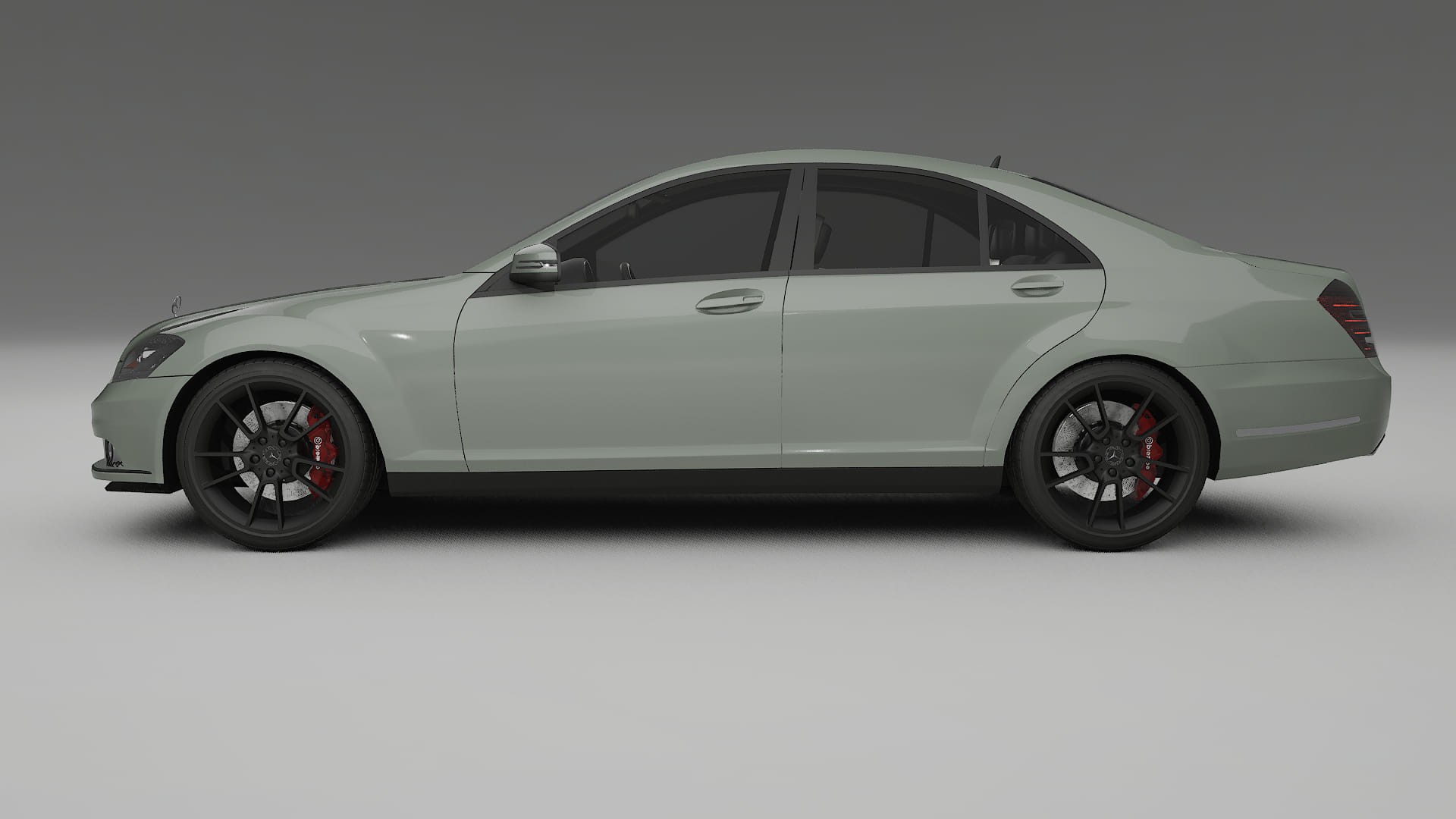 Mercedes S class W221 facelift LCI Film de Protecție pentru Vopsea TPU | SLATE PPF cu Schimbare de Culoare – Kit Complet Pred