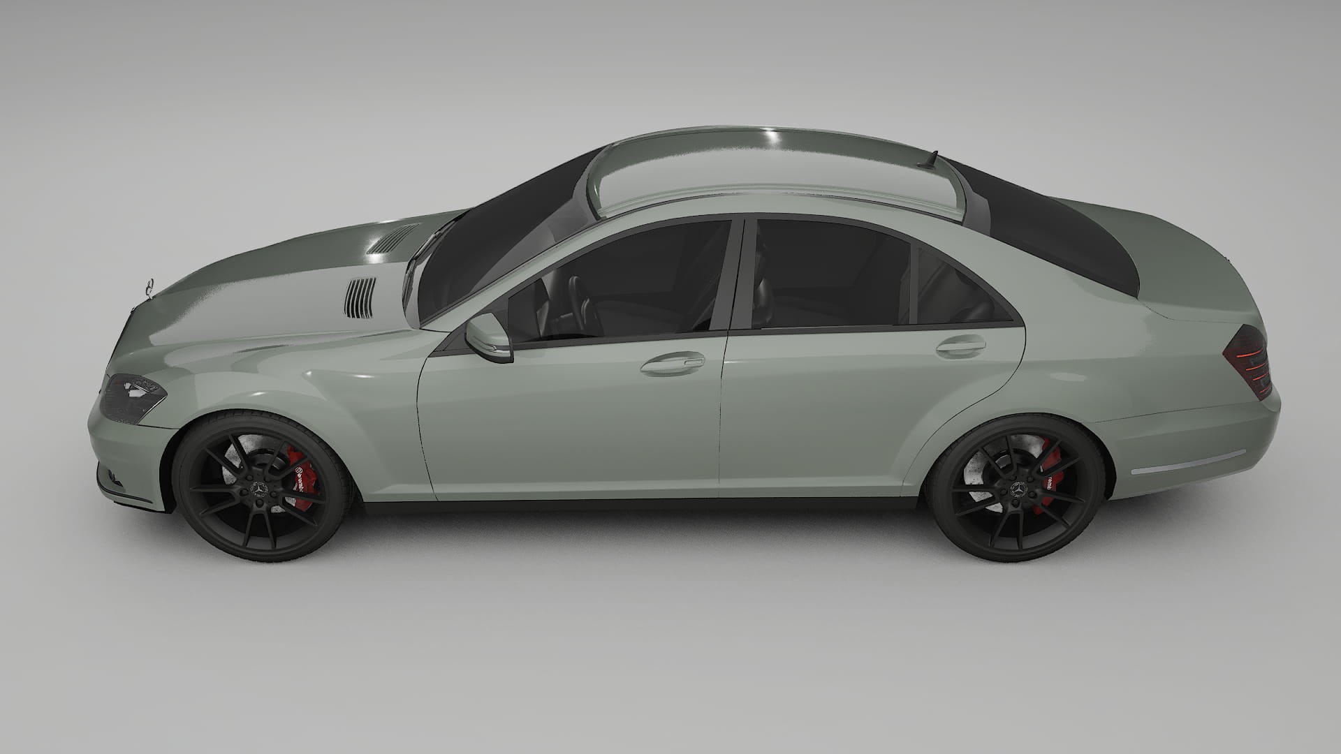 Mercedes S class W221 facelift LCI Film de Protecție pentru Vopsea TPU | SLATE PPF cu Schimbare de Culoare – Kit Complet Pred