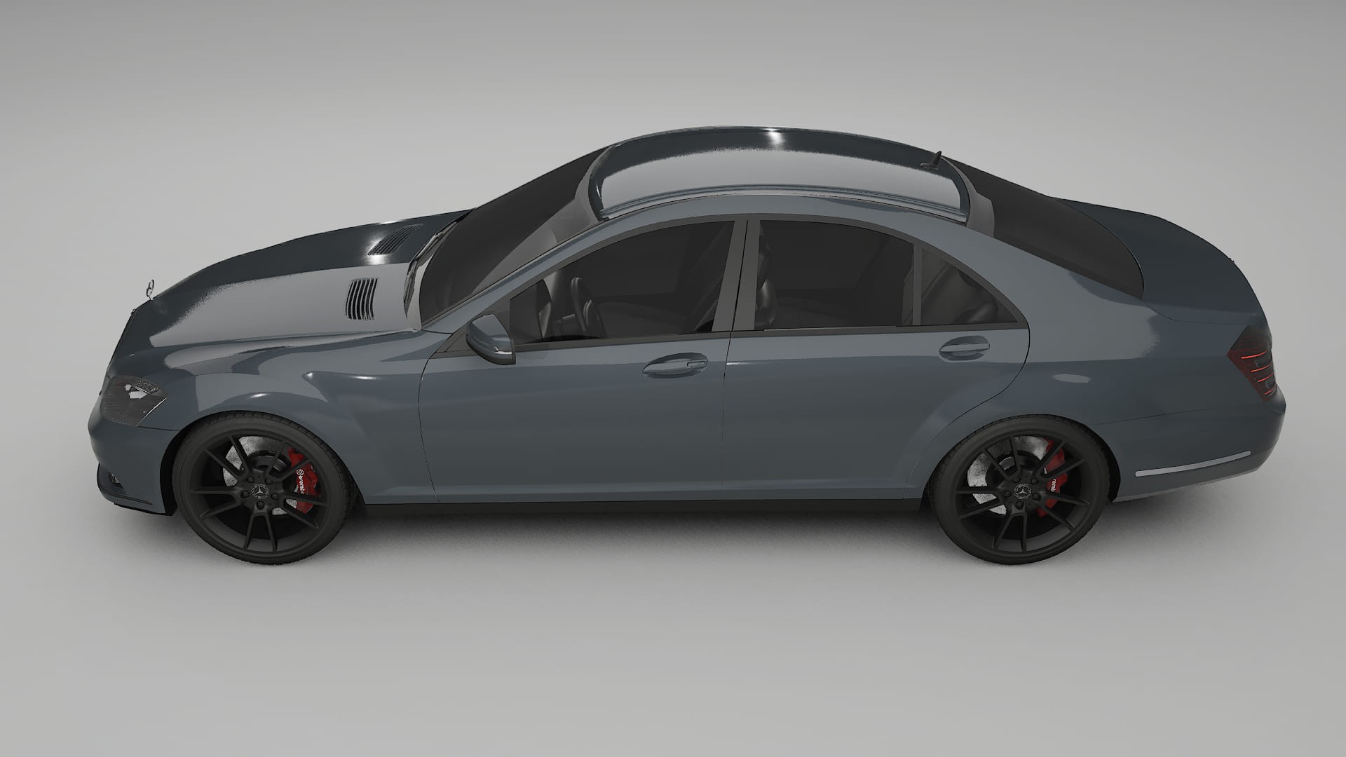 Mercedes S class W221 facelift LCI Film de Protecție pentru Vopsea TPU | GRANITE PPF cu Schimbare de Culoare – Kit Complet Pr