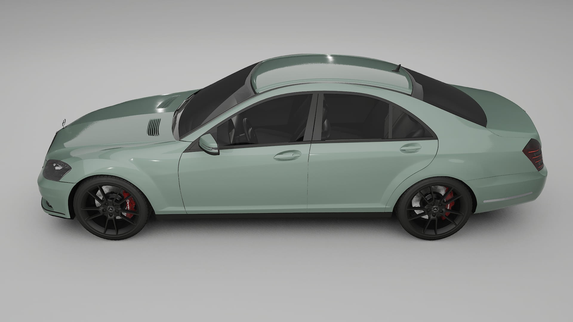 Mercedes S class W221 facelift LCI Film de Protecție pentru Vopsea TPU | CINDER PPF cu Schimbare de Culoare – Kit Complet Pre