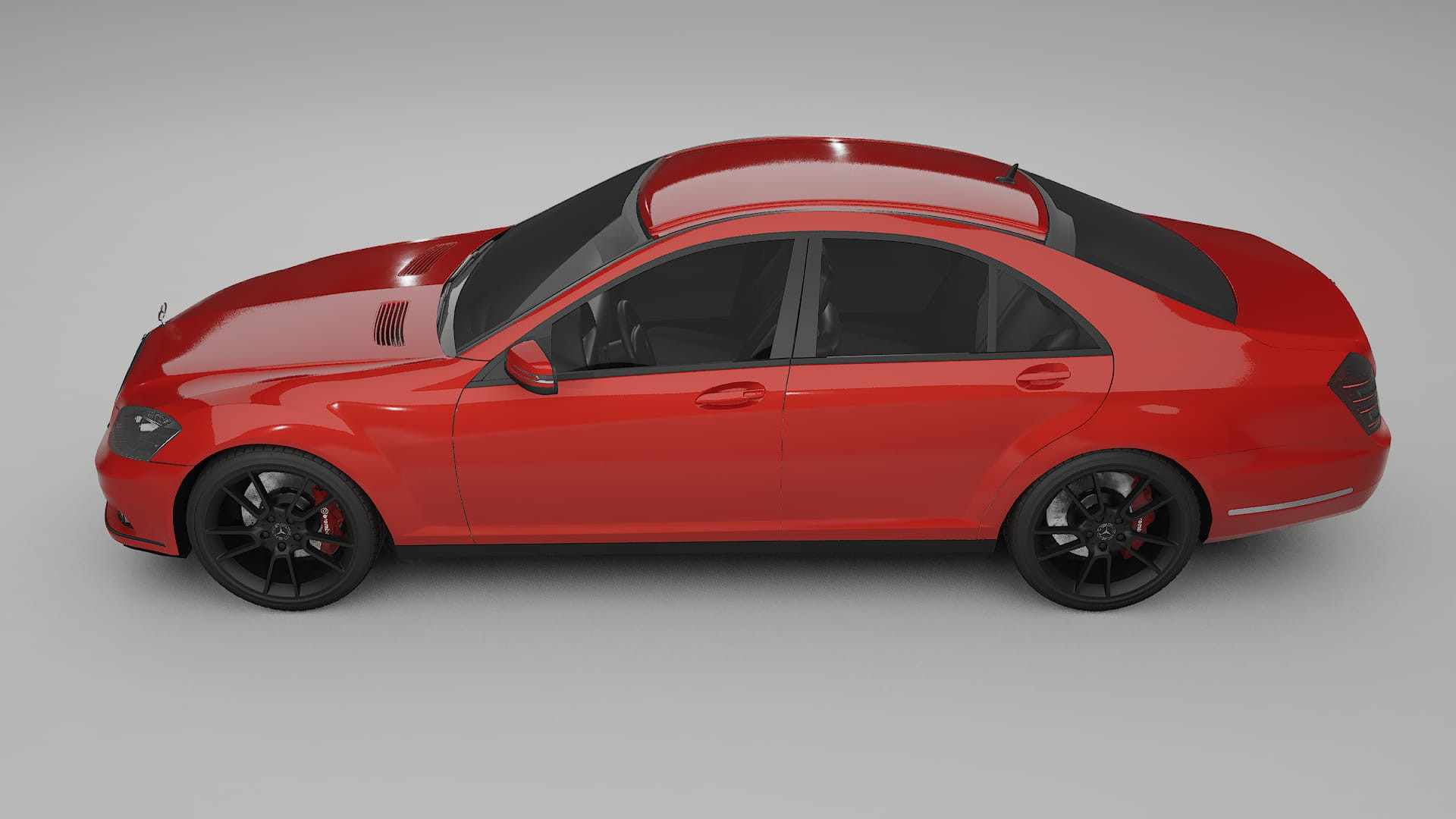 Mercedes S class W221 facelift LCI Film de Protecție pentru Vopsea TPU | BLAZE PPF cu Schimbare de Culoare – Kit Complet Pred