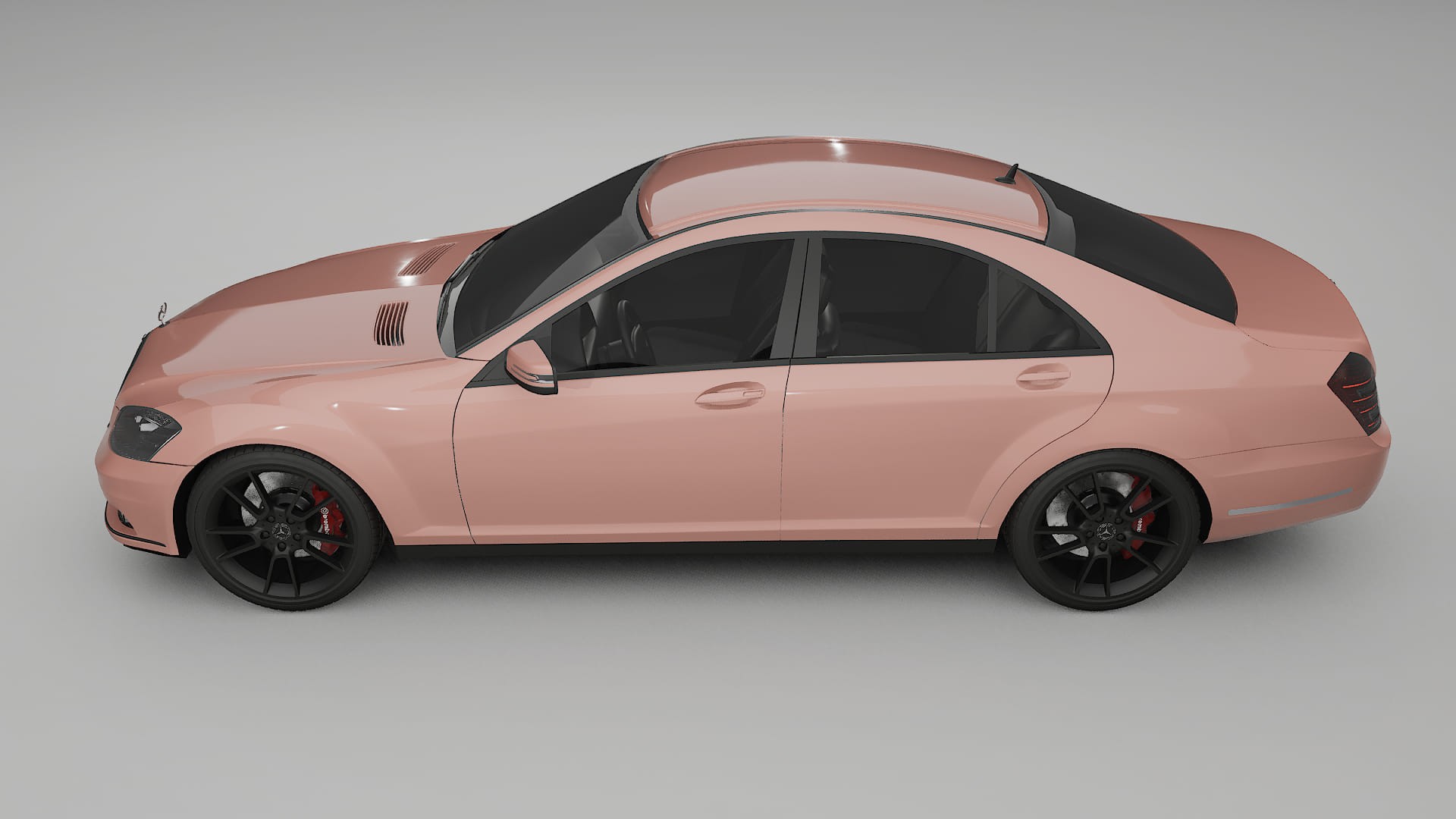 Mercedes S class W221 facelift LCI Film de Protecție pentru Vopsea TPU | BLUSH PPF cu Schimbare de Culoare – Kit Complet Pred