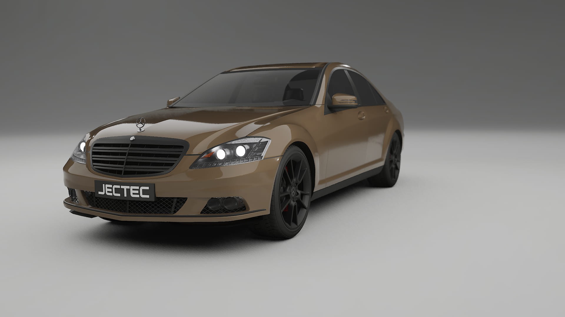 Mercedes S class W221 facelift LCI Film de Protecție pentru Vopsea TPU | SAHARA PPF cu Schimbare de Culoare – Kit Complet Pre