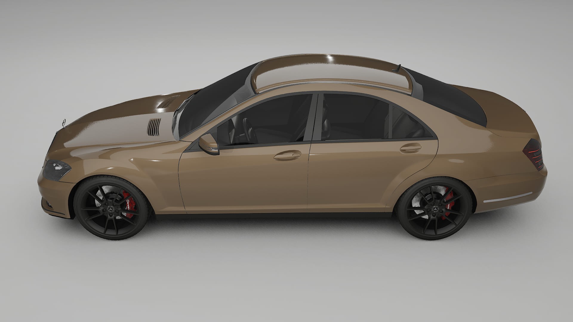 Mercedes S class W221 facelift LCI Film de Protecție pentru Vopsea TPU | SAHARA PPF cu Schimbare de Culoare – Kit Complet Pre