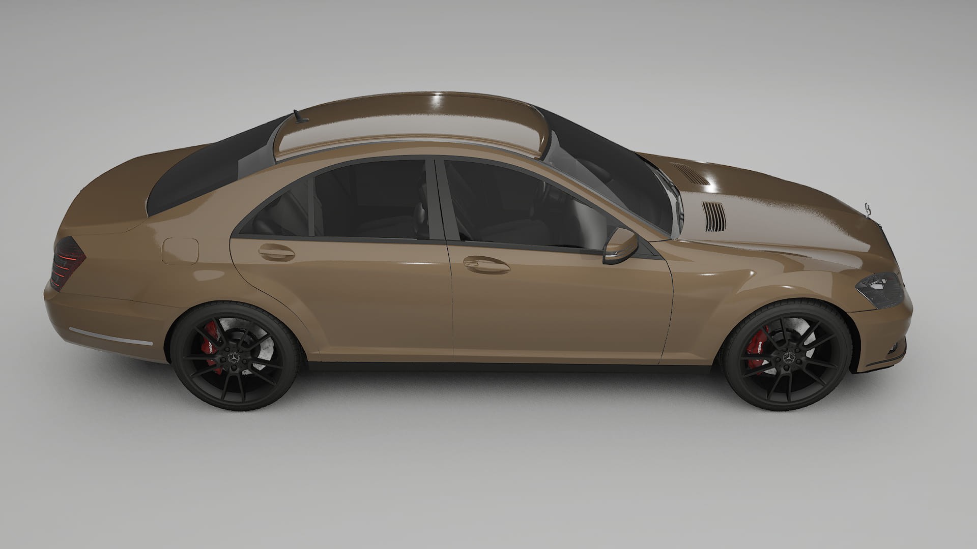 Mercedes S class W221 facelift LCI Film de Protecție pentru Vopsea TPU | SAHARA PPF cu Schimbare de Culoare – Kit Complet Pre